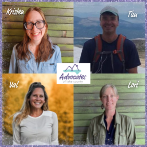 ALC's 4 co-leaders L-R: Kristen King, Tim Best, Val D'Angiolini Landis, Lori Tully