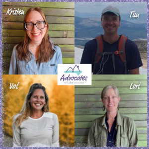 ALC's 4 co-leaders L-R: Kristen King, Tim Best, Val D'Angiolini Landis, Lori Tully