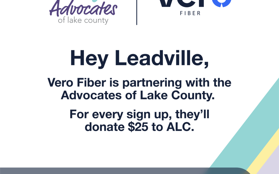 Sign up for Vero internet and support ALC by using code VERO4ALC during August and September 2024.