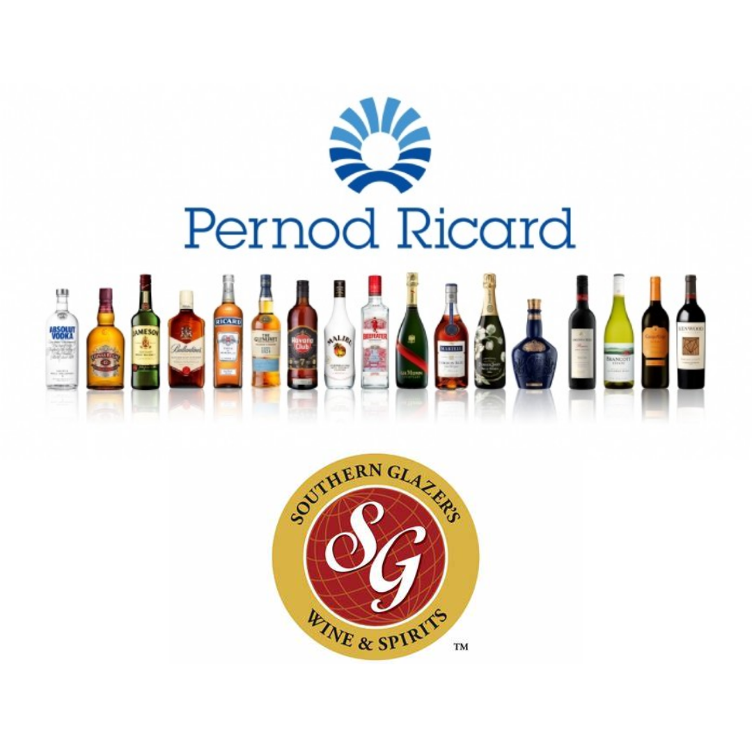 Pernod Ricard distributed by Southern Glazers Wine & Spirits