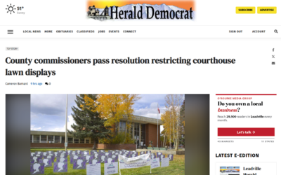 Public Awareness Shouldn’t Depend on Politics – Letter to Editor from ALC Co-Executive Directors